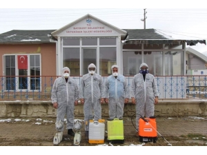 Belediyeden Korona Virüsü İçin Dikkat Çeken Çalışmalar