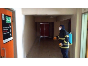 İtfaiye Müdürlüğü Dezenfekte Edildi