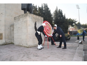 Vali Yazıcı’dan Çanakkale Şehitleri İçin Çelenk