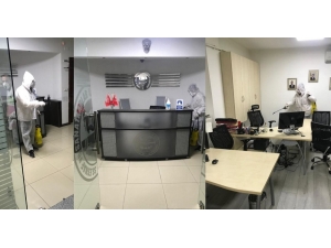 Kooperatif Dezenfekte Edildi