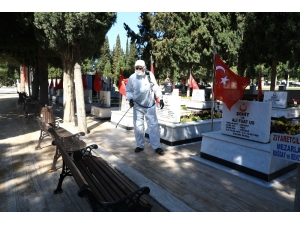 Büyükşehir’in Korona Virüs Mesaisi Devam Ediyor