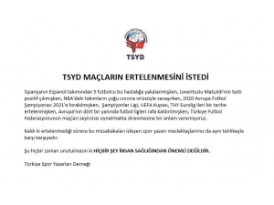 Tsyd’den Federasyona ’Erteleme’ Çağrısı!