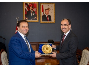 Başkan Şahin’den Rektör Beydemir’e Tebrik Ziyareti