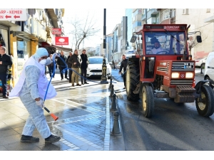 Koronaya Karşı Şehir Karış Karış İlaçlanıyor