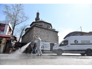 Osmangazi’de Camiler Dezenfekte Edildi