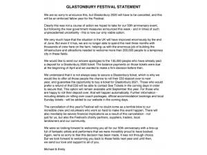 Korona Virüs Dünyaca Ünlü Açık Hava Festivalini İptal Ettirdi