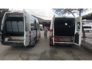 Osmaneli’ndeki Toplu Taşıma Araçlarında İlaçlama Ve Dezenfeksiyon Çalışmaları