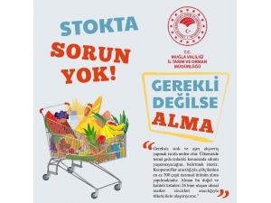 Gıda Tedariği Konusunda Sıkıntı Yaşanmayacak