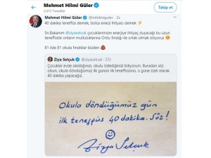 40 Dakikalık Teneffüsün ’Fındıkları’ Ordu’dan