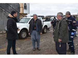 Siverek’te Selin Vurduğu Evlerde Hasar Tespiti Yapıldı