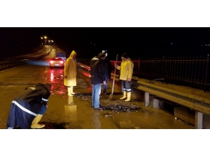 Başkan Kılınç’tan Yağış Denetimi