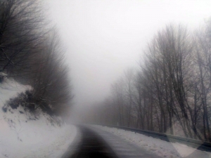 Kocaeli’nin Yüksek Kesimlerinde Kar Yağışı Devam Ediyor