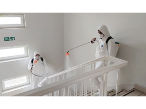 Korona Virüse Karşı Dezenfekte Çalışmaları Sürüyor