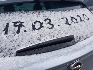 Yazı Beklerken Yine Kar Sürprizi