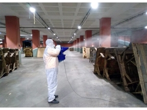 Barampaşa’da ‘Korona’ Dezenfeksiyonu