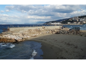 Güzelyalı Sahiline Estetik Dokunuş