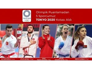 5 Milli Karateci, Olimpik Puanlama İle Tokyo Kotası Aldı