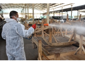 İncirliova’da Korona Virüs Tedbirleri Devam Ediyor