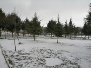 Karbasan Köyünde Kar Eksik Olmuyor