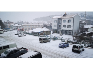 Bozüyük’te Kar Yağışı