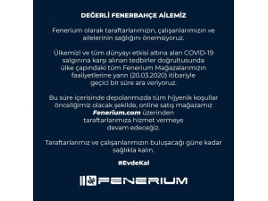 Fenerbahçe’den Fenerium’a Ara