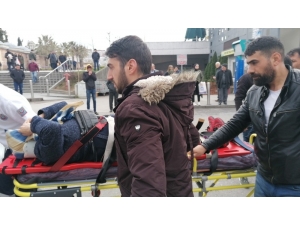 Yolun Karşısına Geçmek İsterken Canından Oluyordu