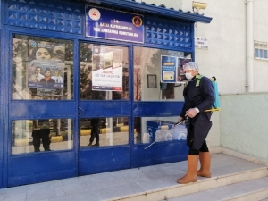 Bayat’ta Virüse Karşı İlaçlama Çalışmaları Sürüyor