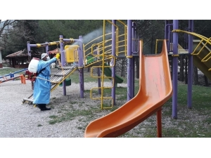 Köylerde Dezenfeksiyon Çalışması