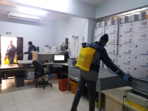 Besni’de Dezenfekte Çalışmaları Devam Ediyor