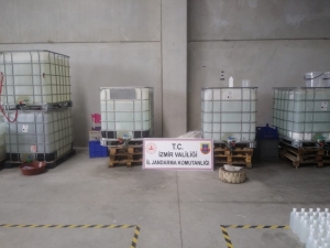 Korona Virüsü Fırsatçılarına Darbe: Binlerce Litre Sahte Dezenfektan Yakalandı