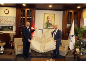 Başkan Türkyılmaz, Tunç Soyer İle Cittaslow İçin Buluştu