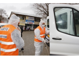 Varto’da Dezenfekte Çalışması