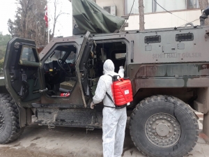 Akçakale Korona Virüs Mücadelesini Sürdürüyor