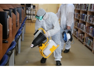 Bartın Üniversitesi’nde Dezenfekte Çalışmaları Devam Ediyor