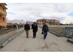 Başkan Aksun Çalışmaları Yerinde İnceledi