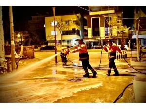 Didim’de Dezenfekte Çalışmaları Devam Ediyor