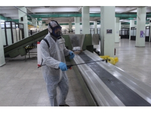 Zeytinburnu’ndaki Ptt’ler Dezenfekte Edildi