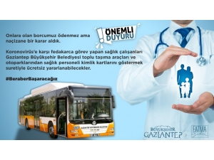 Korona Virüs İle Mücadele Eden Sağlıkçılara Ulaşım Desteği