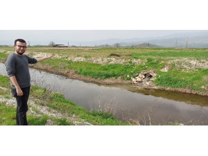 Ödemiş’te Bir Mahalle Atık Sulara Tepki Gösterdi, Yardım İstedi