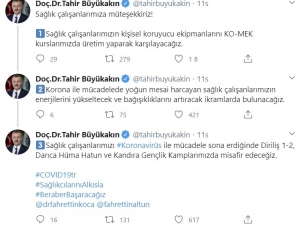 Sağlık Çalışanlarının Koruyucu Ürün İhtiyaçlarını Kursiyerler Karşılayacak