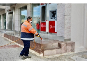 Didim Belediyesinde Virüse Karşı Sıkı Tedbirler Almayı Sürdürüyor