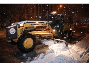 Talas’ta Karla Mücadele Sürüyor