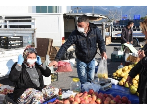Cuma Pazar’ında Covid19 Önlemleri Alındı