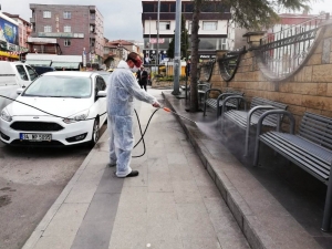 Dilovası’nda Dezenfekte Çalışmaları Aralıksız Sürüyor