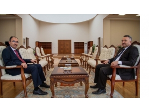 İl Milli Eğitim Müdürü Çelik’ten Rektör Beydemir’e Ziyaret