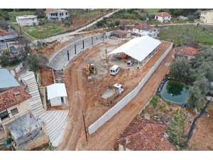 Doğantaş’ta Meydan Düzenlemesi Başladı