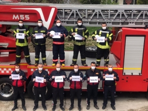 Manisa İtfaiyesinden ’Evinde Kal Manisa’ Çağrısı