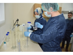 Sağlık Kurumlarında Kullanılacak Dezenfektanları Kendileri Üretiyor