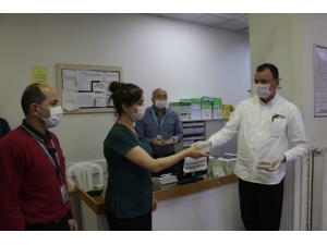 Kahramanmaraş’ta Sağlık Çalışanları Jest