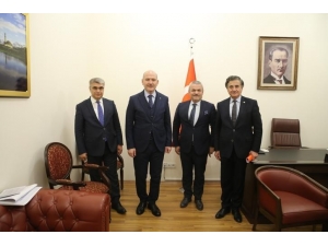 Vali Gürel Ve Milletvekilleri Bakan Soylu İle Görüştü